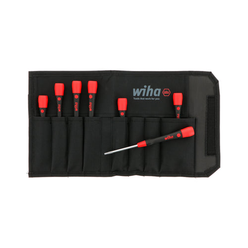 Estuche 7 perilleros hexagonal softgrip en milímetros