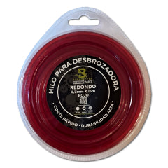 HILO PARA ORILLADORA BONHOEFFER REDONDO 2.7 MM 15 MT. # BON-TLINE-006