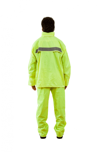 TRAJE EJECUTIVO AMARILLO FLUOR XXL