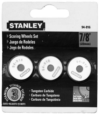 CUCHILLO REP STANLEY 3 PZAS  # 94-815 P/CORTA AZULEJO # 94-811 (OF)
