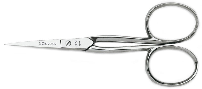 TIJERA TRES CLAVELES # 56 - 3.5" CURVA BORDAR (OF)