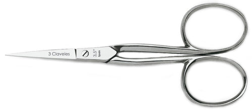 TIJERA TRES CLAVELES # 57 - 4" RECTA BORDAR