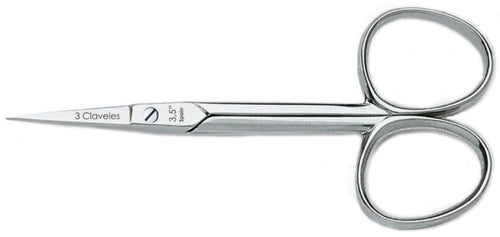 TIJERA TRES CLAVELES # 2000 - 3.5" RECTA MANICURA
