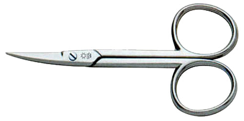 TIJERA TRES CLAVELES # 6511 (SOL # 5101) - 3.5" CURVA MANICURA
