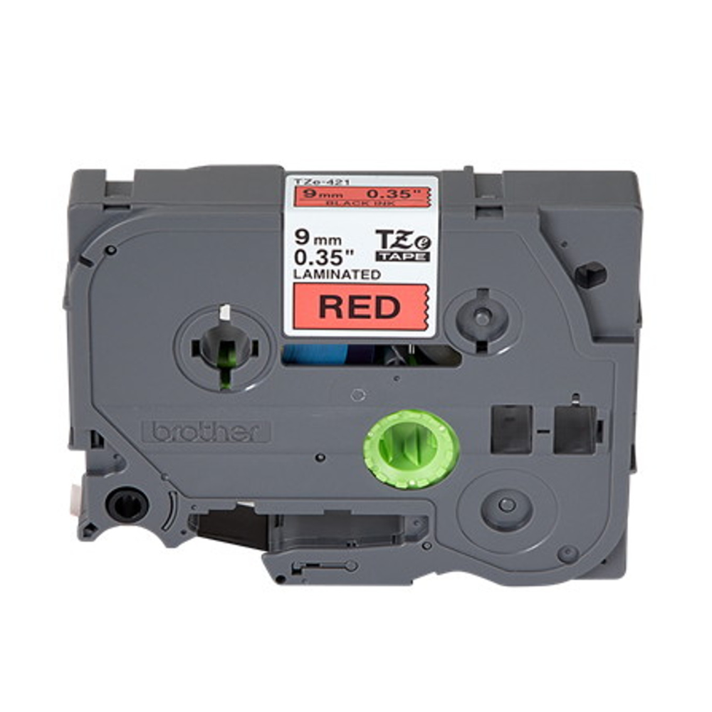 Cinta laminada fondo rojo 24mm