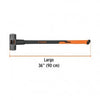 COMBO TRUPER 12 LBS. MANGO FIBRA VIDRIO #MD-12F (16542)