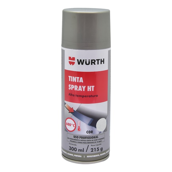 PINTURA EN SPRAY 600°ALUMINIO - WURTH