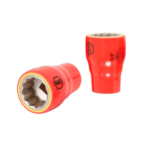 Dado 3/4" aislado 1000v. cuadrante 3/8"