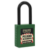 CANDADO STEELPRO DIELECTRICO VERDE