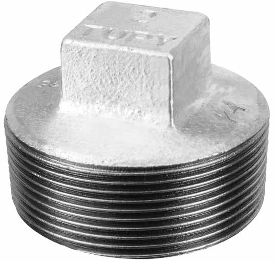 TAPA TORNILLO GALV. 3/4" TUPY (ISO 9002)