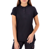 POLERA PIQUE QUEBEC MANGA CORTA MUJER NEGRO XS