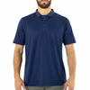 POLERA COOLDRY QUEBEC MANGA CORTA AZUL S