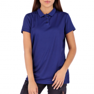 POLERA COOLDRY QUEBEC MANGA CORTA MUJER AZUL M