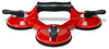 VENTOSA RUBI TRIPLE CARGA MAXIMA 100 KG. # 66904