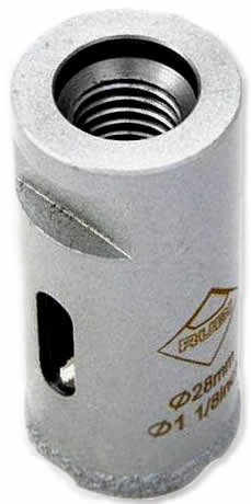 BROCA DIAMANTE RUBI EASY DRYGRES 28 MM # 6922 CORTE SECO(OF)