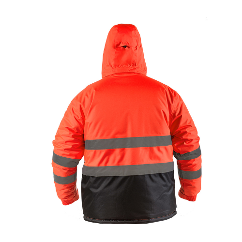 PARKA REFLECTIVA HW SIBERIA ROJO FLUOR XXL