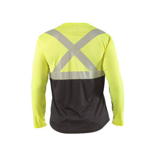 POLERA REFLECTIVA HW AMARILLO FLUOR MANGA LARGA XXL