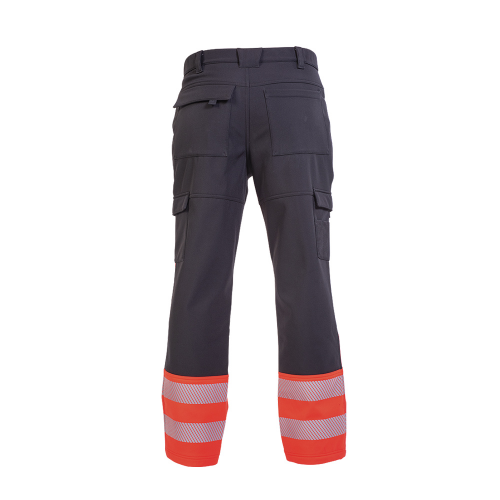 PANTALON SOFTSHELL HW OKLAN ROJO FLUOR XL