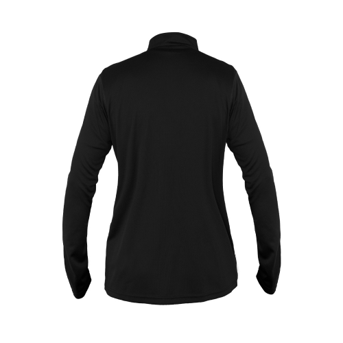 POLERA QUEBEC HALF-ZIP MUJER NEGRO M