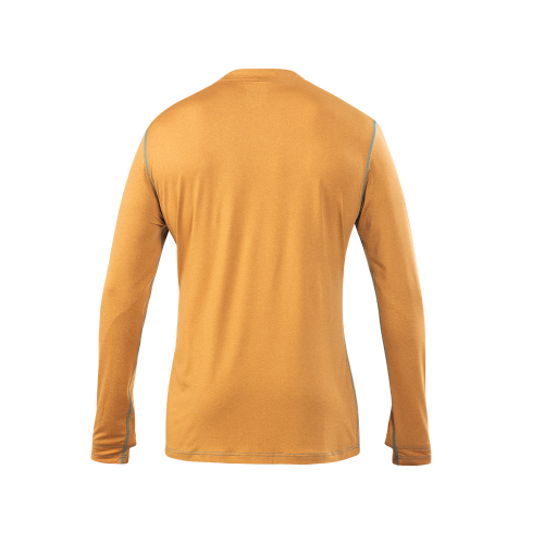 POLERA DRY FIT HW SPX MANGA LARGA HOMBRE MUSTARD S