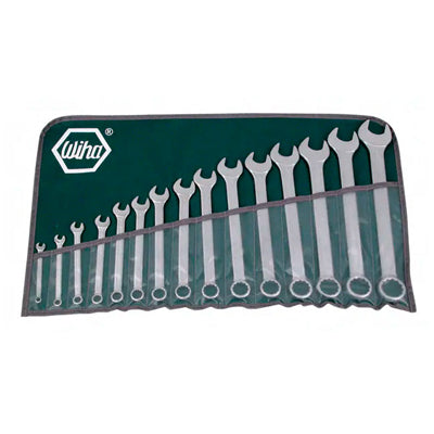 Set de 15 Llaves Boca/Corona en Estuche (Pulgadas)