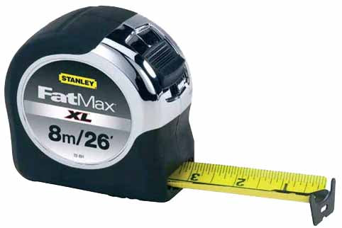 HUINCHA STANLEY-FATMAX # 33891  8 MTS X 1.1/4"(OF)