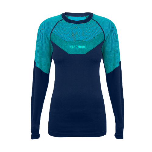 CAMISETA PRIMERA CAPA HW ECOPPER MUJER BLUE L-XL