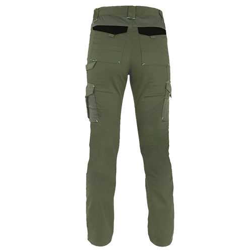 PANTALON HW DAKOTA SPANDEX MUJER VERDE OLIVA XL