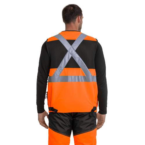 CHALECO GEOLOGO ALASKA XPERT HOMBRE NARANJO S