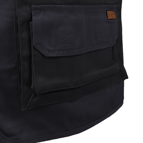 CHALECO GEOLOGO GABARDINA QUEBEC GRIS M