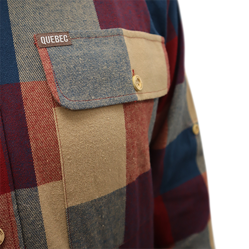 CAMISA QUEBEC ROBLE BEIGE XL