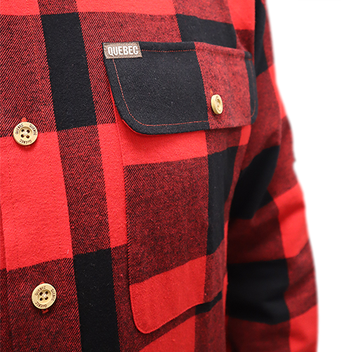 CAMISA QUEBEC ROBLE ROJO S