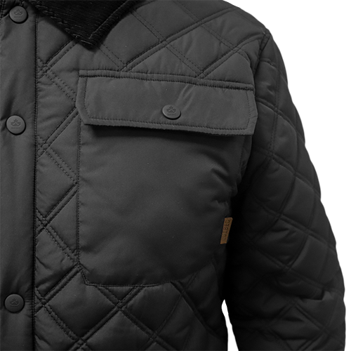 CHAQUETA QUEBEC HUNTER NEGRO XL