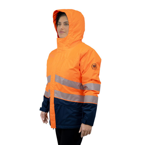 PARKA HW ARTICA MUJER NARANJO FLUOR L