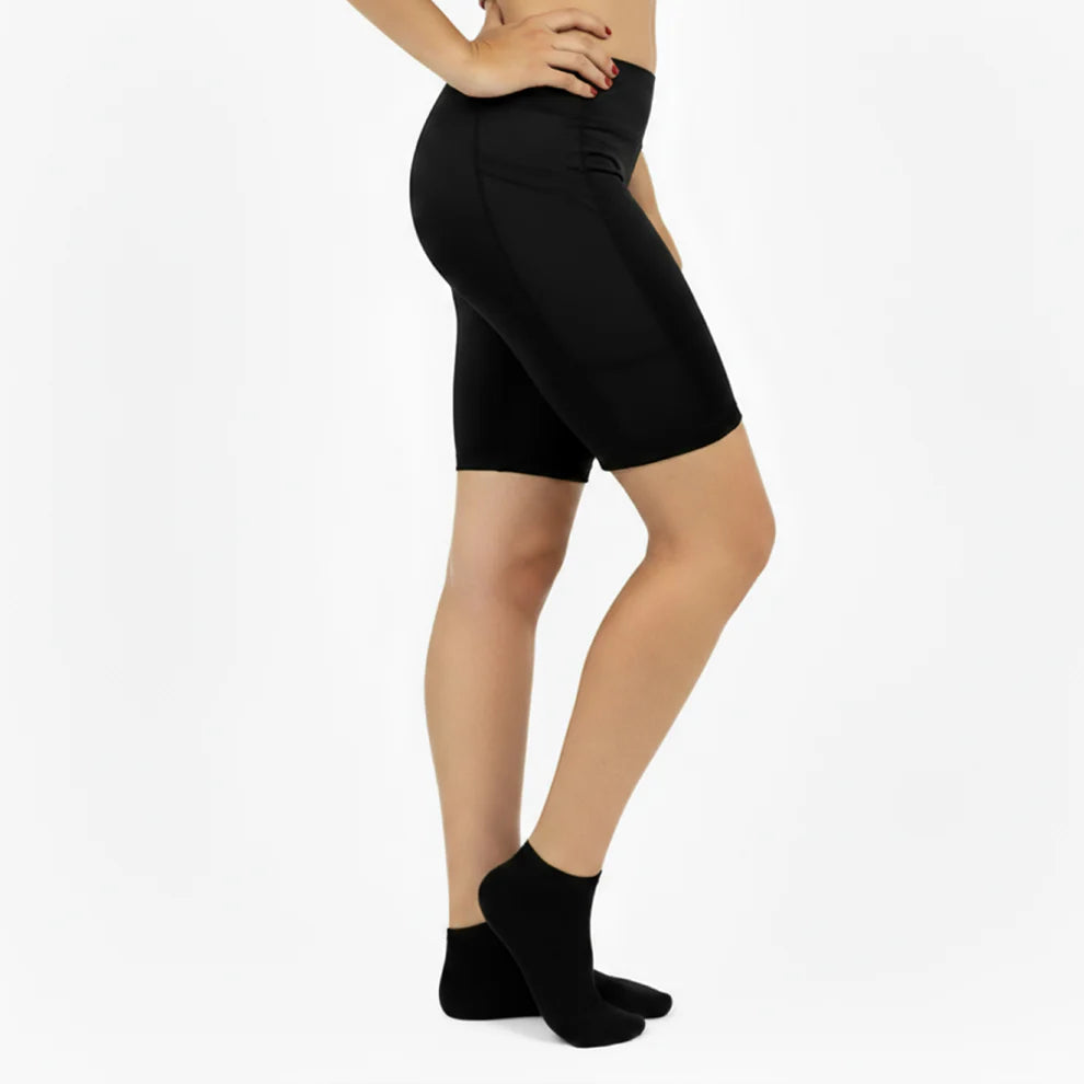 CALZA HW BIKER NEGRA S
