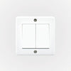 CASQUETE IP20 CON INTERRUPTOR DOBLE 9/15 10A 250V BLANCO