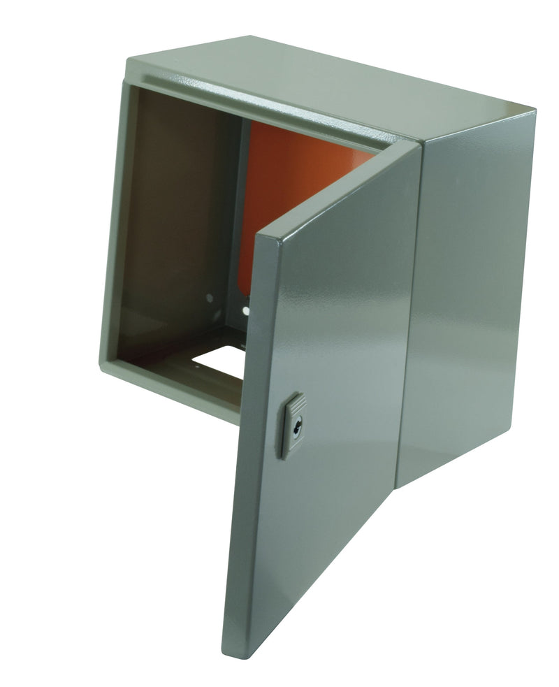 GABINETE METALICO 1 PUERTA 800X600X200 CON CHASIS