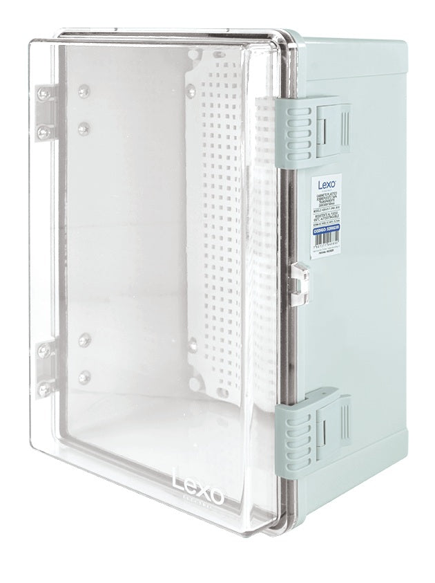 GABINETE PLASTICO SOBREPUESTO TAPA TRANSPARENTE 400X500X200 cm IP65