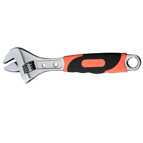 LLAVE FRANCESA 12\" MANGO ERGONOMICO HARDEN