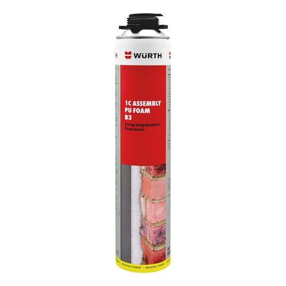ESPUMA B3 750ML CANULA - WURTH - WURTH