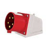 ENCHUFE MACHO SOBREPUESTO 32A 3P+N+T 380V IP44