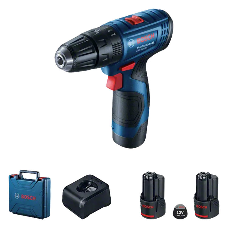 Taladro percusion/atornillador gsb120-li (19g8.1e0) - BOSCH