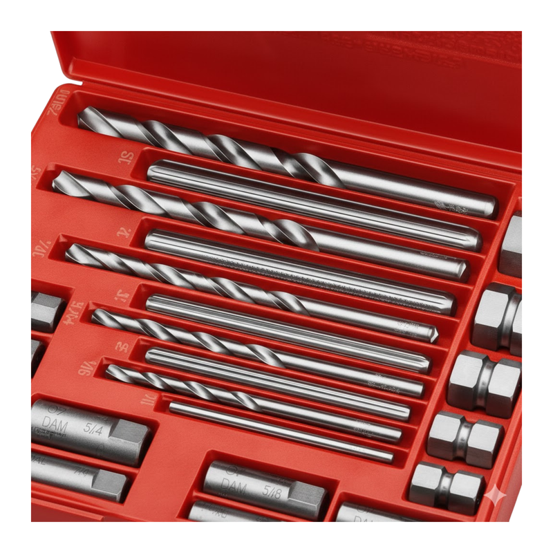 Jgo. extractores pernos 1/4-1/2 #10 (35585) - RIDGID