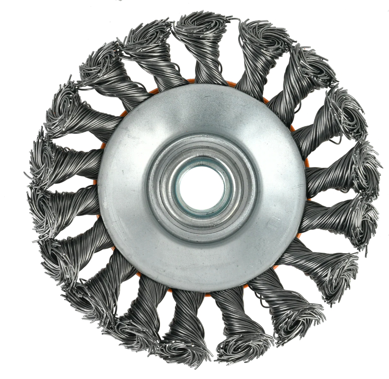 GRATA COPA PLANA ACERO TRENZADO 4 M14X2
