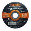 Disco de Desbaste para Metal 115 x 6.0 x 22.2 mm - HARDEN