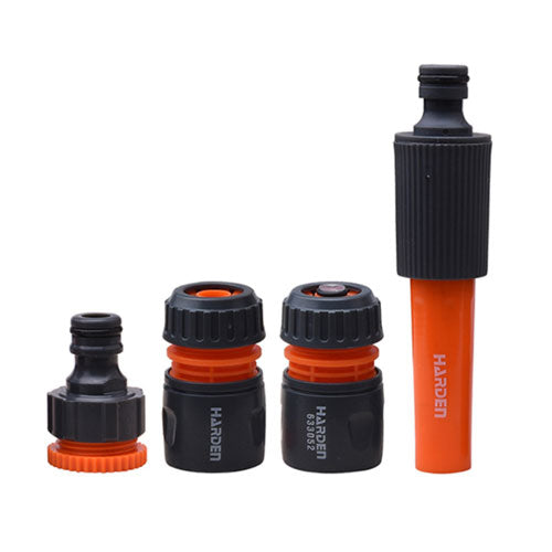 Set de riego 4 piezas para manguera Harden