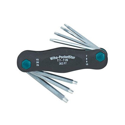 Juego llaves torx 7 pcs pocketstar