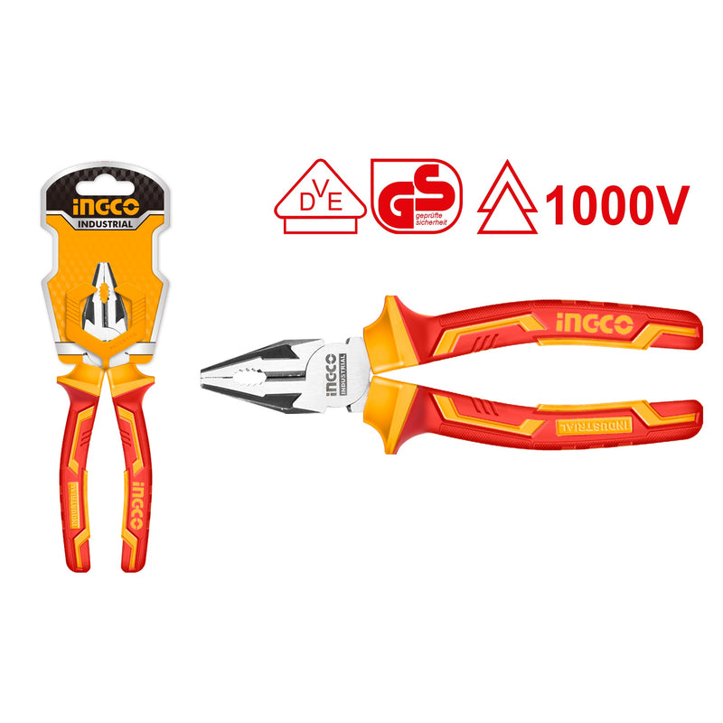 ALICATE INGCO AISLADO UNIVERSAL 6" # HICP28168