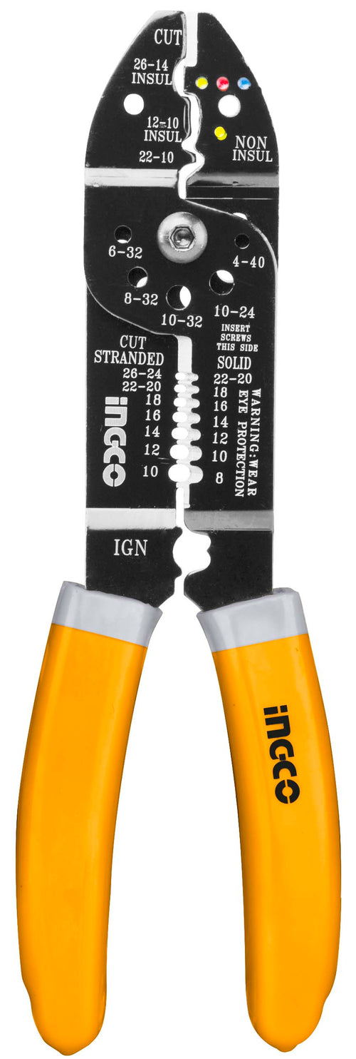 ALICATE INGCO ELECTRICISTA 8.1/2"(215 MM) # HWSP851