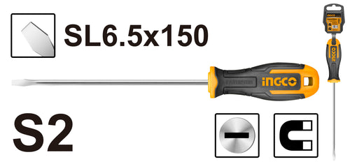 ATORNILLADOR INGCO CARPINTERO 6.5 x150 MM # HS686150(OF)